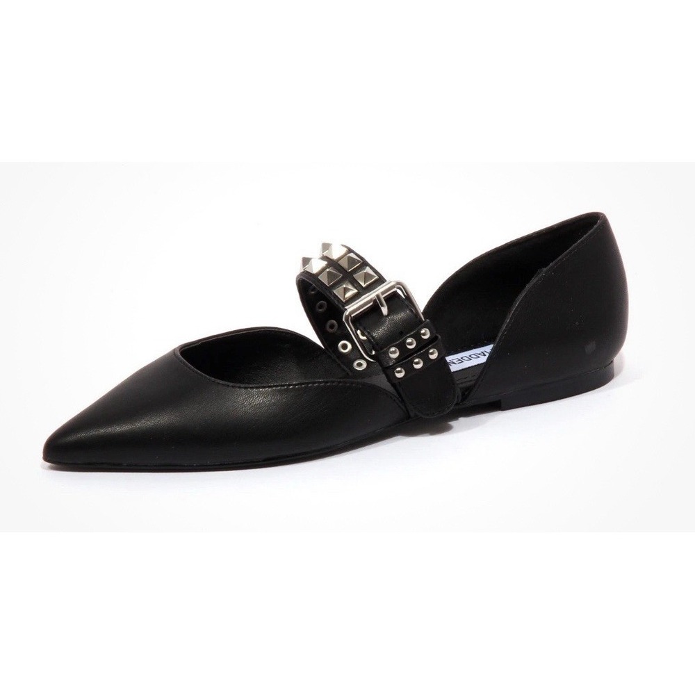ballerina donna eco leather STEVE MADDEN PIXEL black shoe woman Size 8 - Picture 12 of 12
